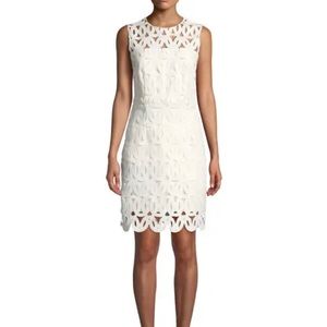 Milly Sienna Dress, Ivory, Size 2